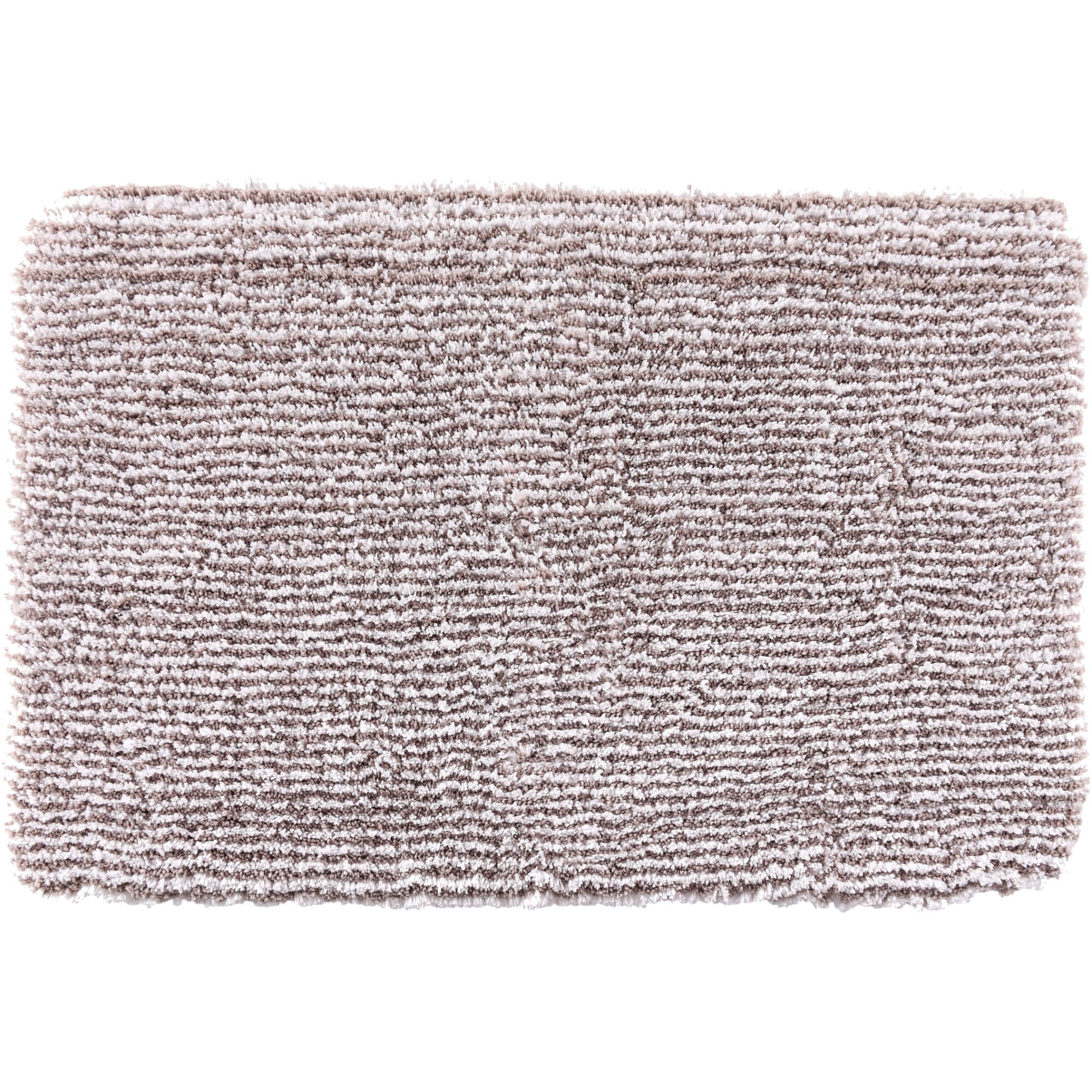 Covoras baie Kring Fluffy, 2100gsm, 100% microfibra, 50x80 cm, Bej