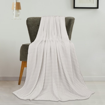 Patura Kring San Marino, 150x200 cm, 280 gsm, 100% poliester, Crem Patura Kring San Marino, 150x200 cm, 280 gsm, 100% poliester, Crem