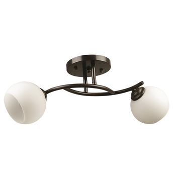 Lustra Ramona , E27 x 2 x 60w, Wenge, E23842 Lustra Ramona , E27 x 2 x 60w, Wenge, E23842