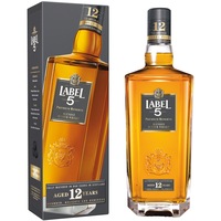 Whisky Label 5, Blended 12 YO, 40%, 0.7 L