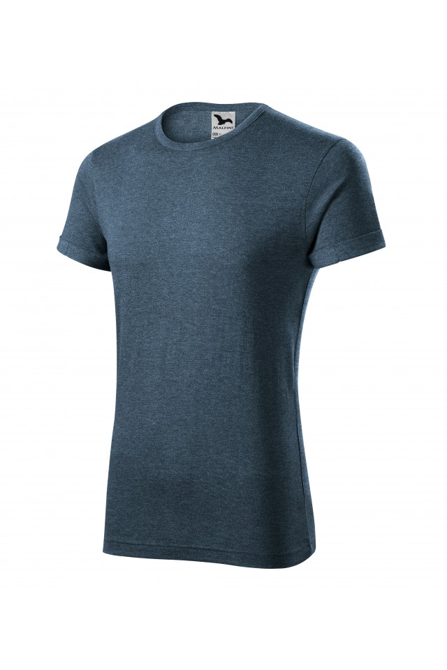 Tricou pentru barbati, Denim inchis, 163-M2, Albastru