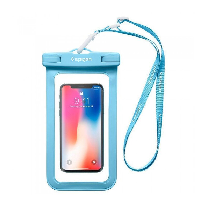 Husa Spigen A600 Universal Waterproof Case Blue
