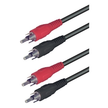 Cablu audio, 4 mufe tata RCA ,stereo, 5 m Cablu audio, 4 mufe tata RCA ,stereo, 5 m