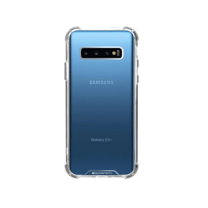 Husa Premium Spate Goospery Armor Crystal Samsung Galaxy S10 , transparenta Cu Colturi Intarite