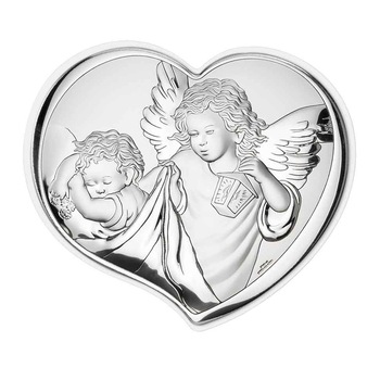 Icoana de Argint Ingerul Pazitor 6.5*7.5cm ClassGifts Icoana de Argint Ingerul Pazitor 6.5*7.5cm ClassGifts