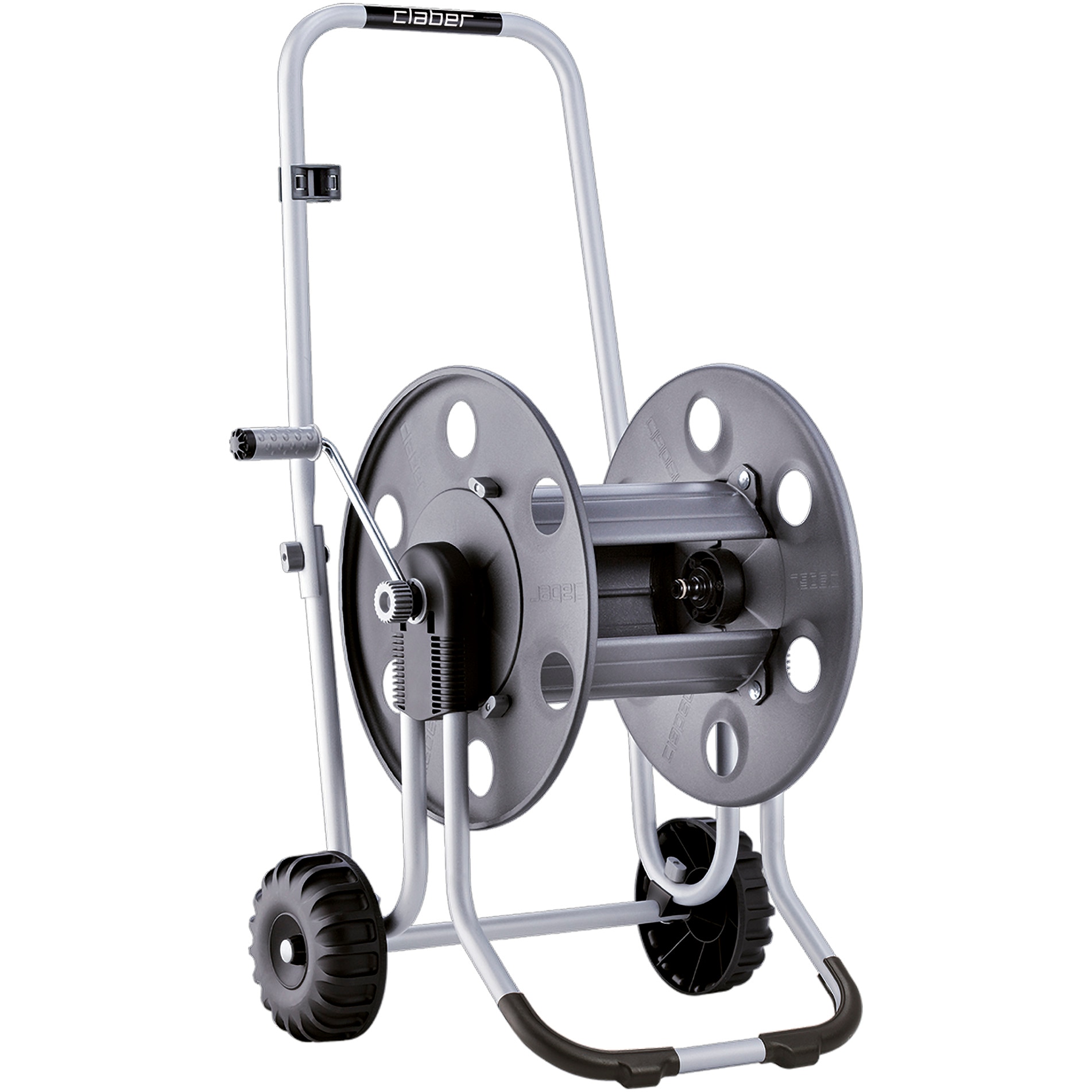 Tambur pentru furtun Claber cu cadru metalic si roti 88910000