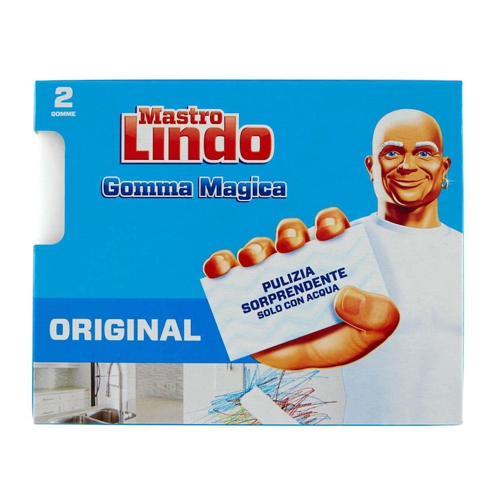 Guma Magica Mastro Lindo Original, 2 bucati