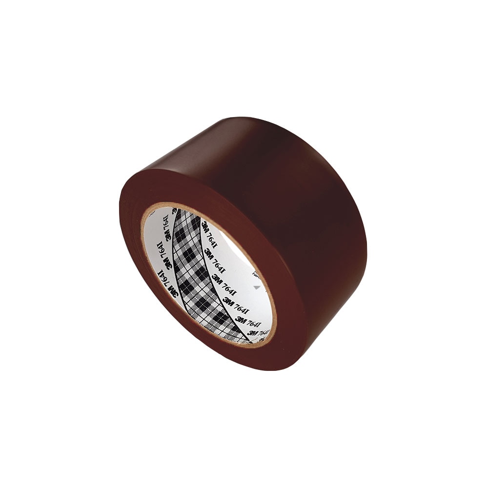 Banda marcare/protectie 3M 764i vinil maro, 50mm x 33m, marcare terenuri sport indoor, 70006299724