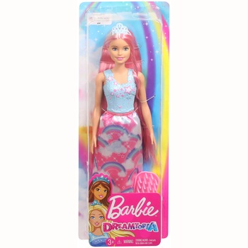 Papusa Barbie Dreamtopia, cu accesoriu perie Papusa Barbie Dreamtopia, cu accesoriu perie