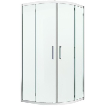 Cabina de dus semirotunda OCELIA 90x90 cu usi culisante, fara cadita, Sanswiss Cabina de dus semirotunda OCELIA 90x90 cu usi culisante, fara cadita, Sanswiss