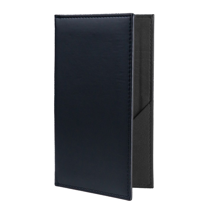 Nota de plata Softleather, piele PU interior/exterior, lavabila, negru