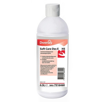 Dezinfectant lichid pentru maini pe baza de alcool, Des E Spray, 500 ml Dezinfectant lichid pentru maini pe baza de alcool, Des E Spray, 500 ml