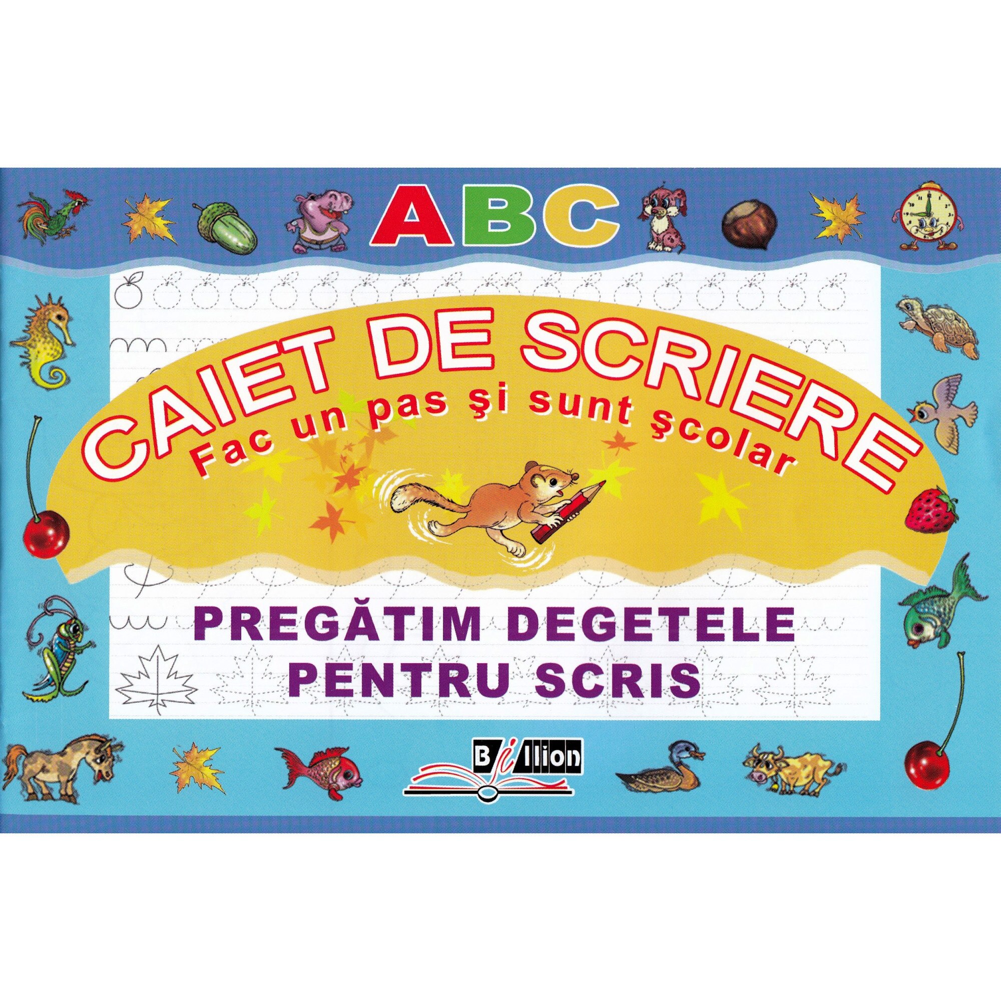 Pregatim degetele pentru scris - Caiet de scriere