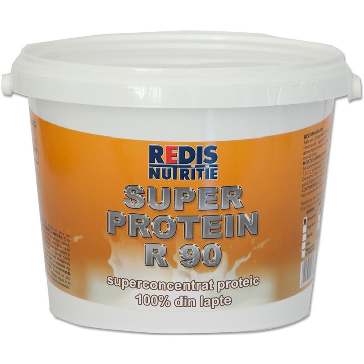 Concentrat proteine Super Protein-R 90, 900 g, Redis Nutritie