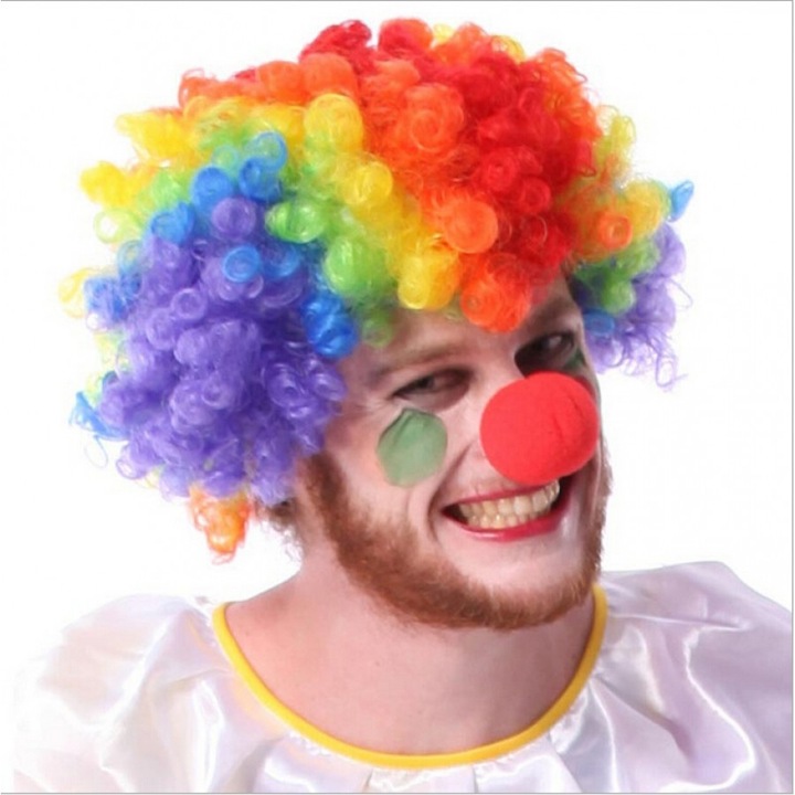 Peruca Clown, marime universala