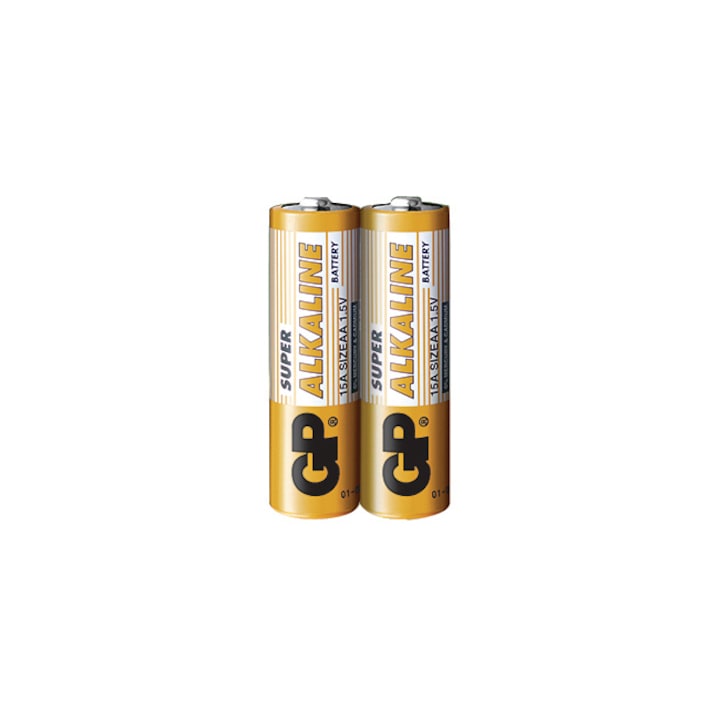 GP Batteries AA alkáli elem, 1,5V, GP15A, 2 db