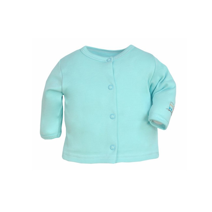 Bluza cu maneca lunga pentru baieti Koala Train A01-062T-80-cm, Turcoaz 29911