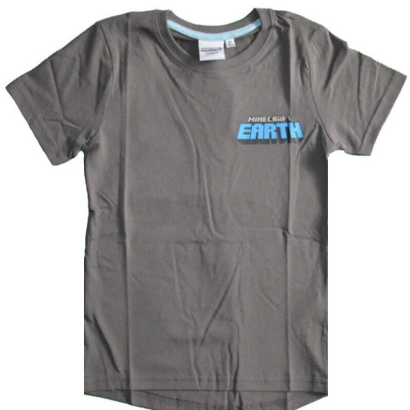 Tricou Minecraft Earth, gri, Gri