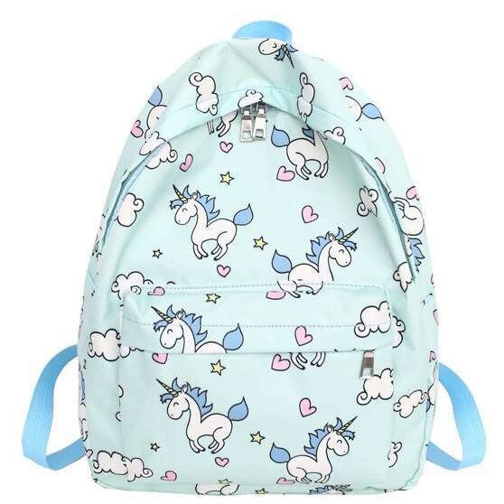 Ghiozdan pentru scoala, Unicorn, 2 barete ajustabile, capacitate 35 L, 40 cm - model 1