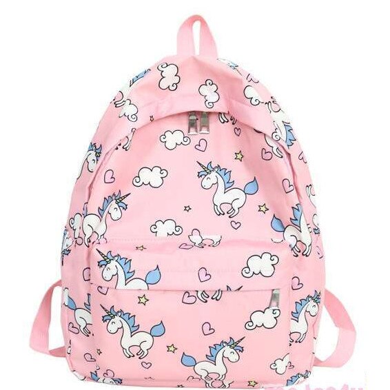 Ghiozdan pentru scoala, Unicorn, 2 barete ajustabile, capacitate 35 L, 40 cm - model 3