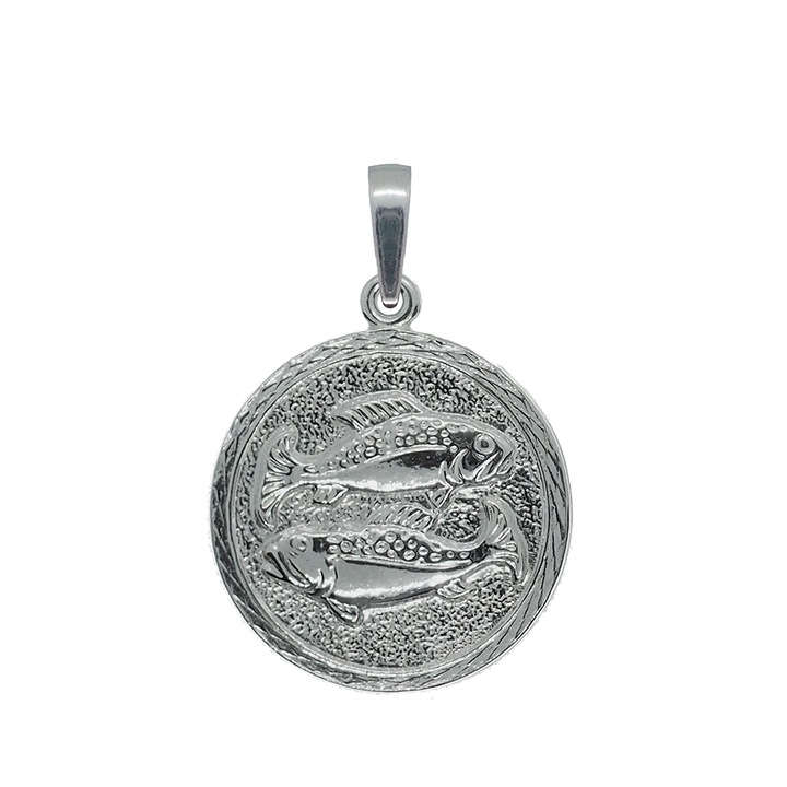 Medalion argint zodie Pesti zodiac european 4202300 Dras