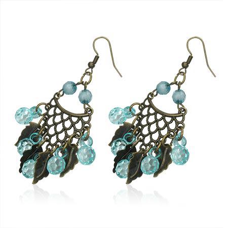 Cercei fantezie tip candelabru model etnnic - BeSpecial 3653, 6, Argintiu