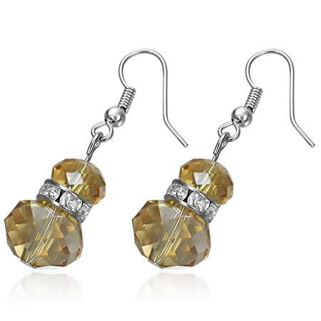 Cercei fantezie eleganti cu zirconii - BeSpecial 2418, 2,2, Argintiu