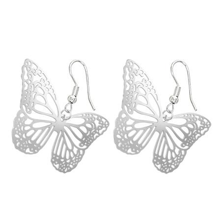 Cercei BeSpecial, ESL0886, Inox, 3 x 4,5 cm