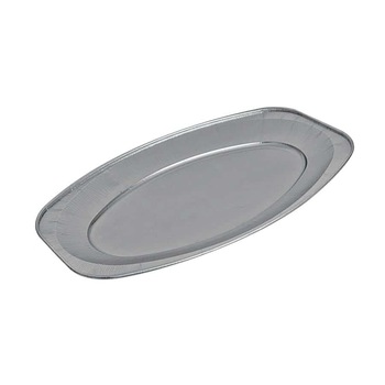 Platou Oval Aluminiu OTI, 430x286 mm, 25 Buc/Set, Ambalaje Catering Platou Oval Aluminiu OTI, 430x286 mm, 25 Buc/Set, Ambalaje Catering