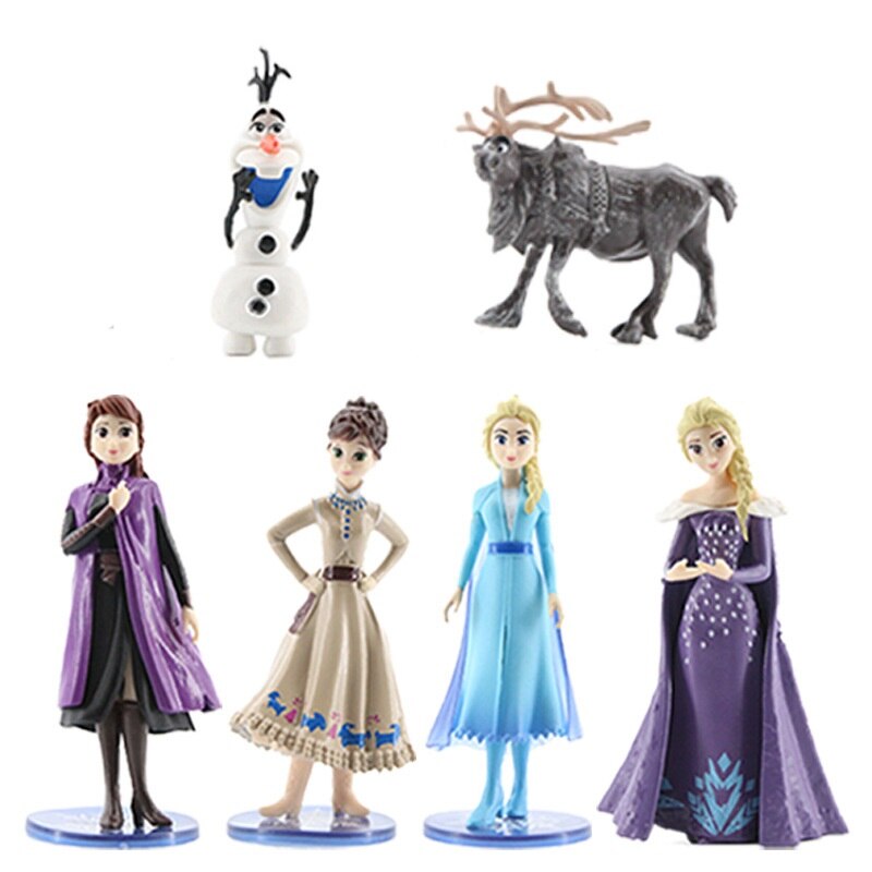 Set 6 figurine Frozen