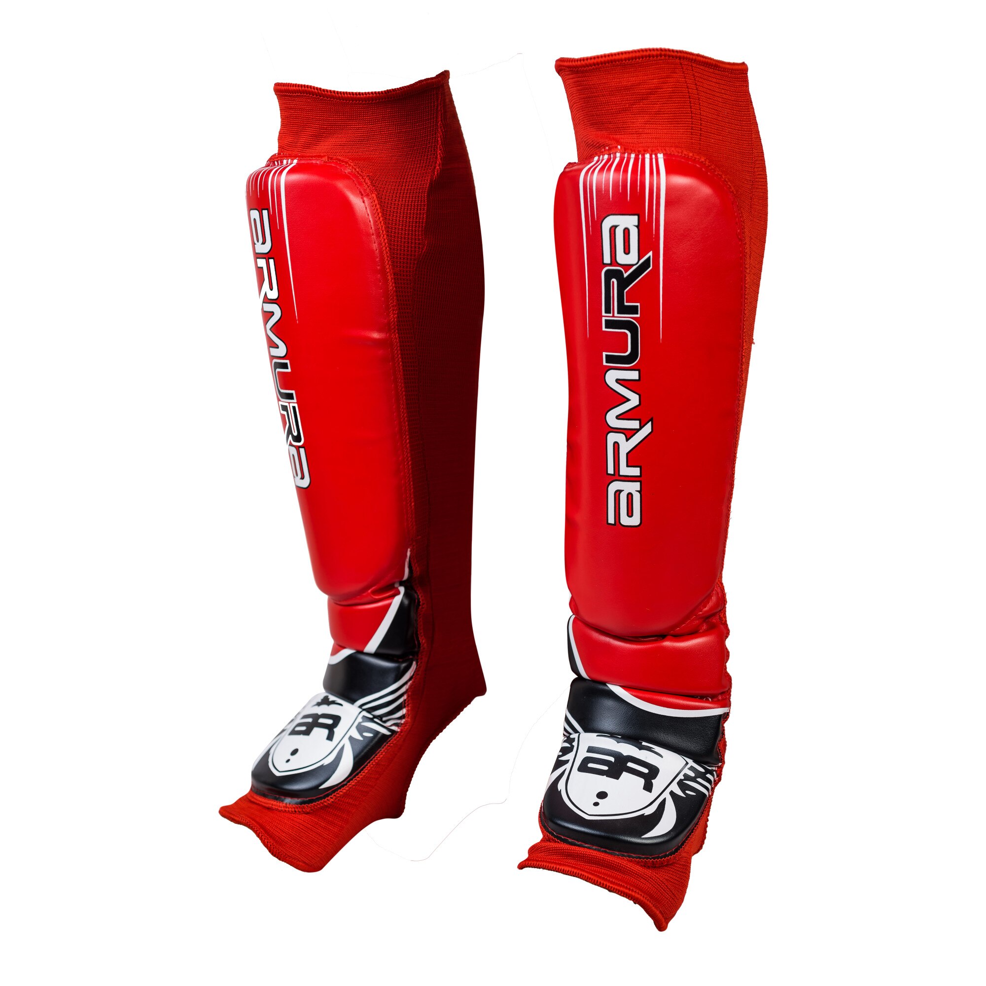 Tibiere ARMURA Protector 3.0, XL, Rosii