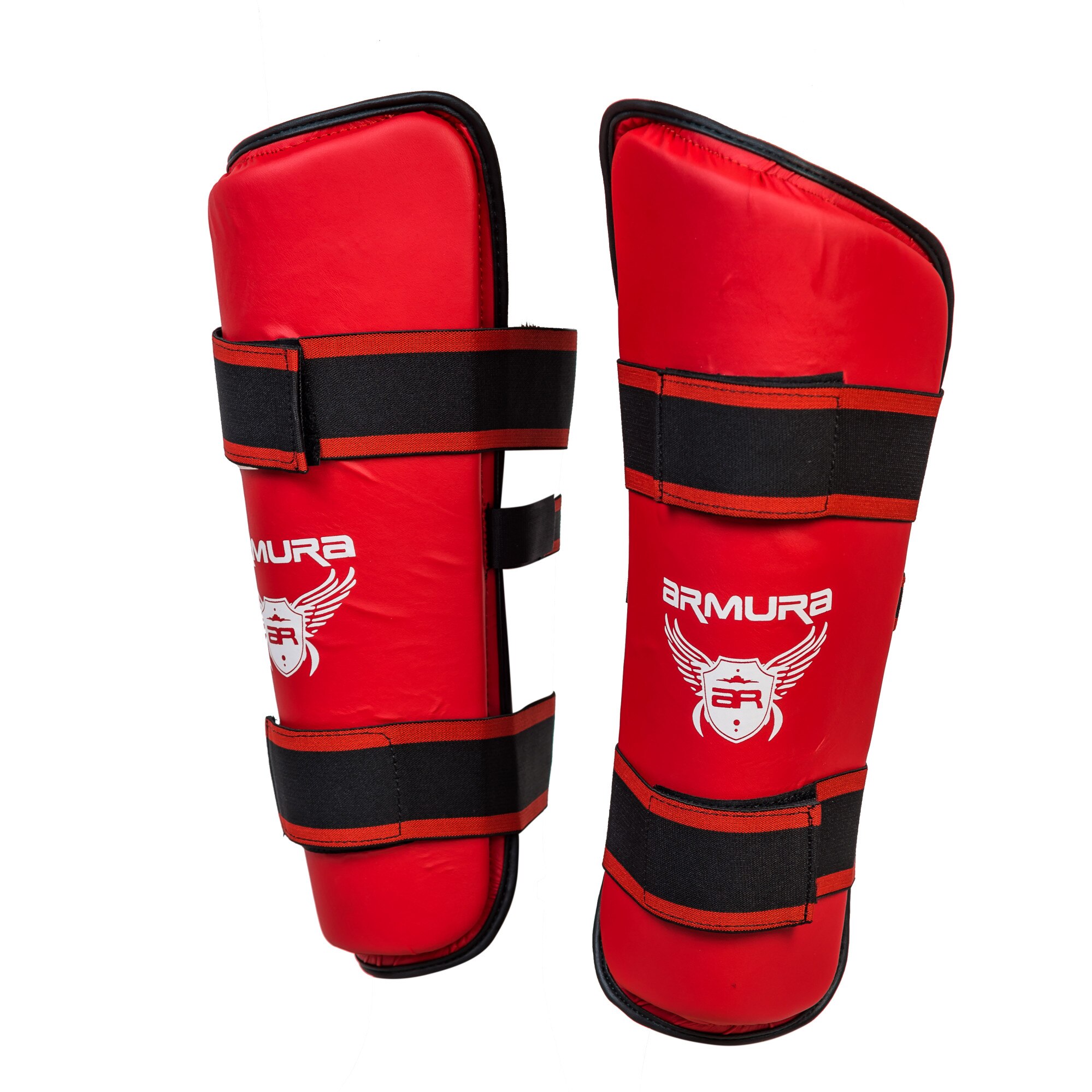 Tibiere Armura Dominator 2.0, XL, Rosii