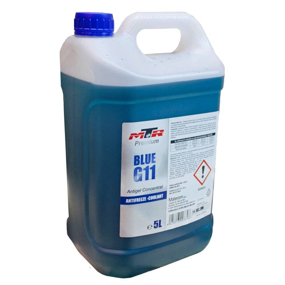 Antigel concentrat MTR Premium Blue G11 5L