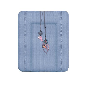 Saltea de infasat moale 70 x 50 cm Ceba Baby W-143-119-598, Albastru Saltea de infasat moale 70 x 50 cm Ceba Baby W-143-119-598, Albastru