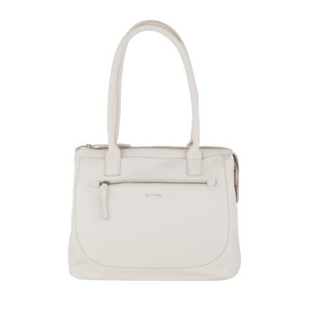 Geanta ROSSI RSL76157 ,Piele naturala, alb