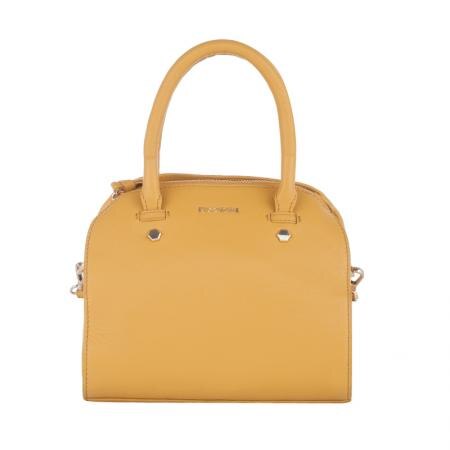 Geanta ROSSI RSL72158, Piele naturala, mustar