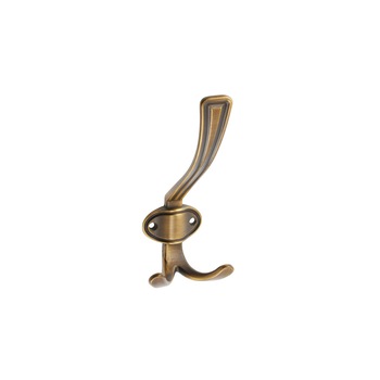 Cuier model CORUNA, 3 carlige, finisaj bronz Cuier model CORUNA, 3 carlige, finisaj bronz