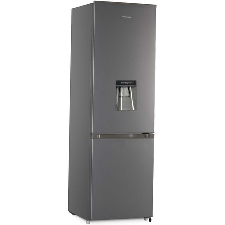 Combina frigorifica Heinner HC-N262SWD+, 262 l, Dozator de apa, Clasa A+, H 180 cm, Argintiu