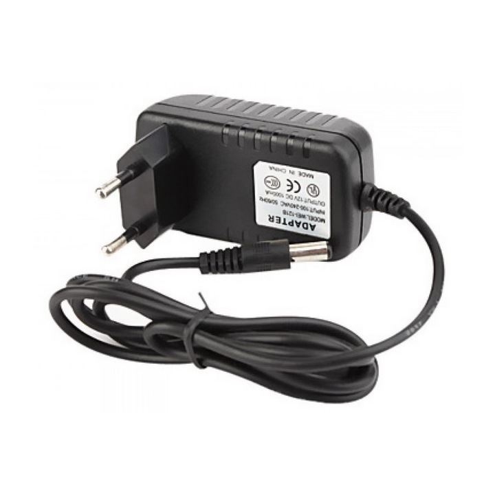 Адаптер DeTech Adapter, AC-DC, 220V to 5.0V, 3.0A, 15W, 5.5x2.5mm