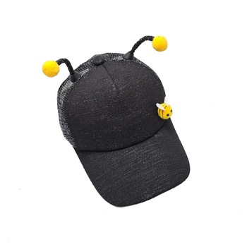 Sapca copii albinuta, Tia Accesorii, negru Sapca copii albinuta, Tia Accesorii, negru