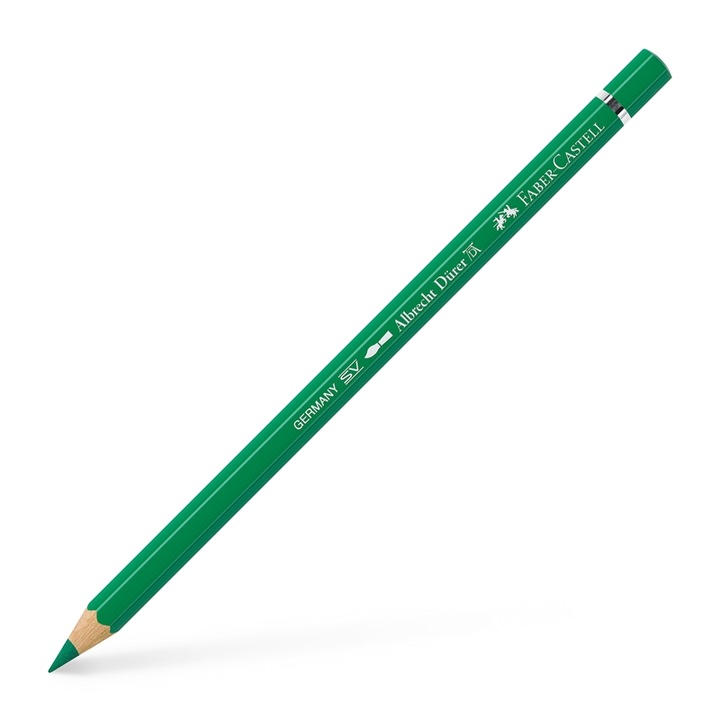 Creion acuarela, Faber-Castell, Nr. 163, Verde smarald