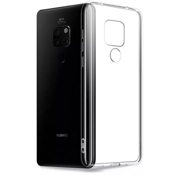Калъф за телефон Huawei Mate 20 - прозрачен силиконов кейс