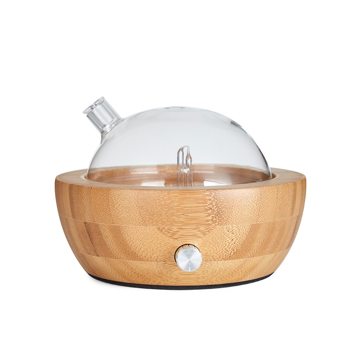 Арома Дифузер Небюлайзер Мохана, Sky, естествено дърво и стъкло