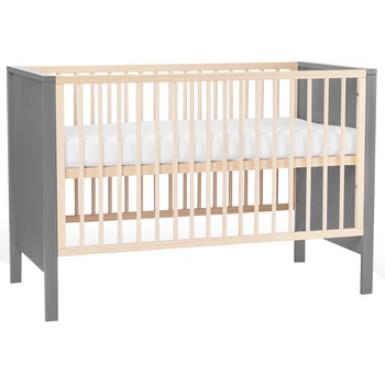 Patut din lemn Kinderkraft MIA, Gri Patut din lemn Kinderkraft MIA, Gri