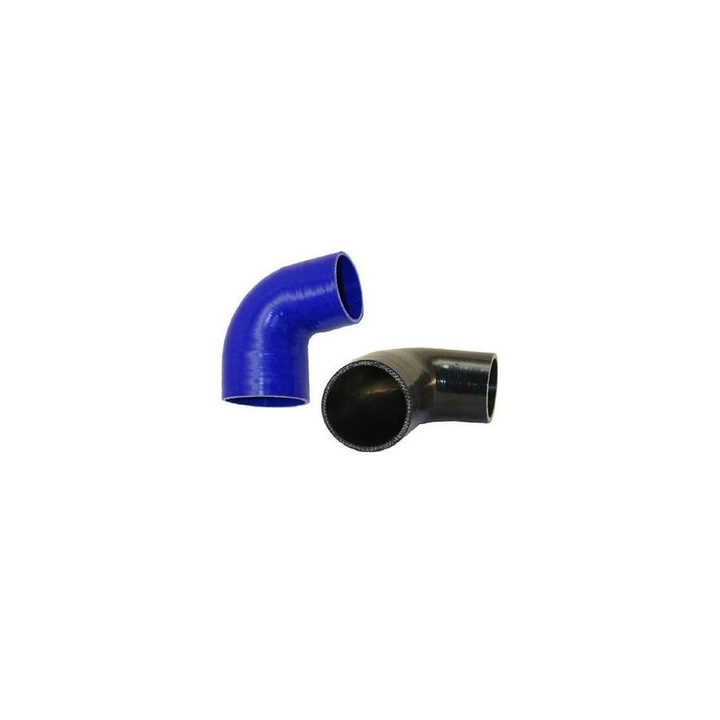 Szilikon szűkítő könyök, 90°, Ø19-22 mm, 150 mm