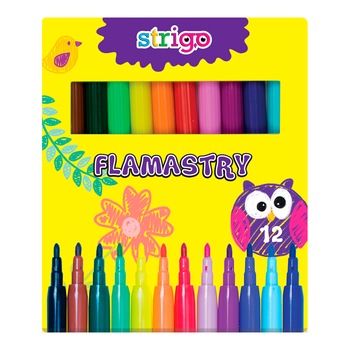 Carioci colorate, Strigo, 12 bucati Carioci colorate, Strigo, 12 bucati