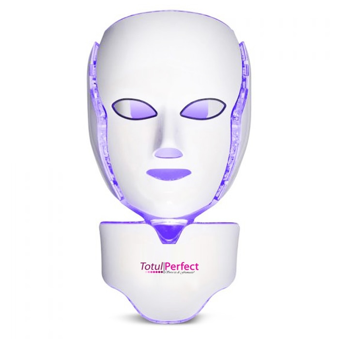 Masca de fata cu lumina LED polarizata pentru tratamentul anti-imbatranire și acnee - Procosmetic