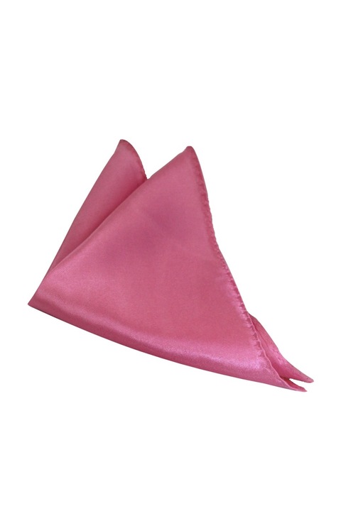 Batista de buzunar pentru sacou, cu aspect matasos, 21 x 21 cm, Pink