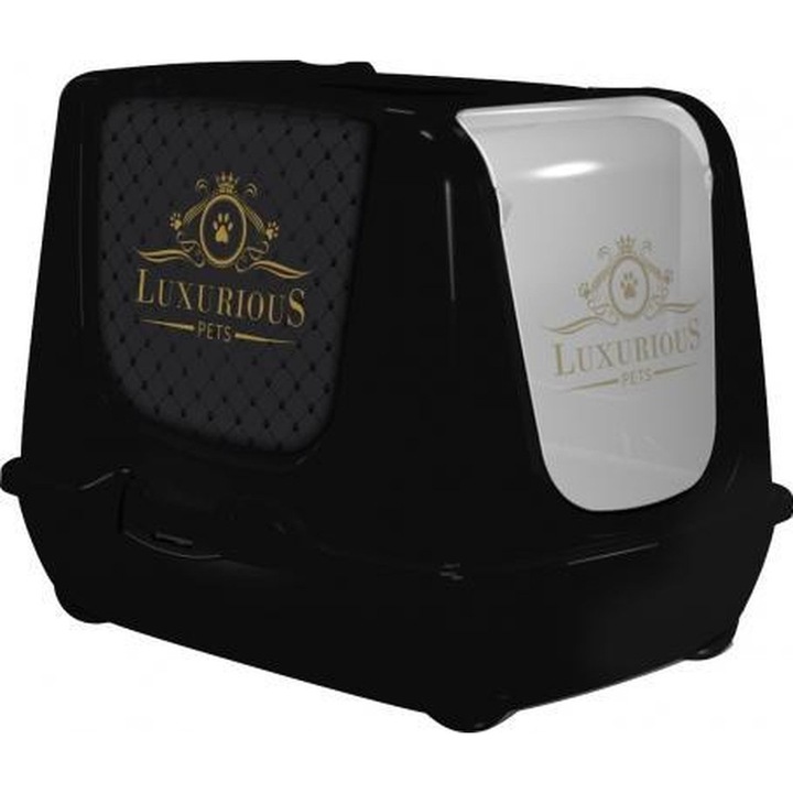 Alomtálca, Luxurious, Fekete, 50x39.5x37.5cm