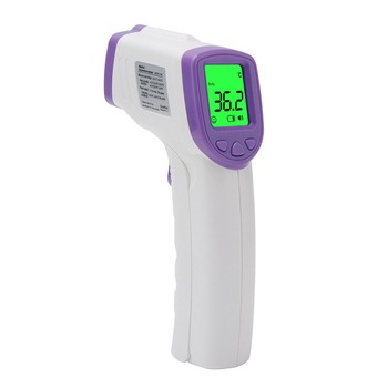 Termometru rapid digital non-contact, PO XI DUN MEI, alarma febra, cu infrarosu, frunte, adult, copil Termometru rapid digital non-contact, PO XI DUN MEI, alarma febra, cu infrarosu, frunte, adult, copil